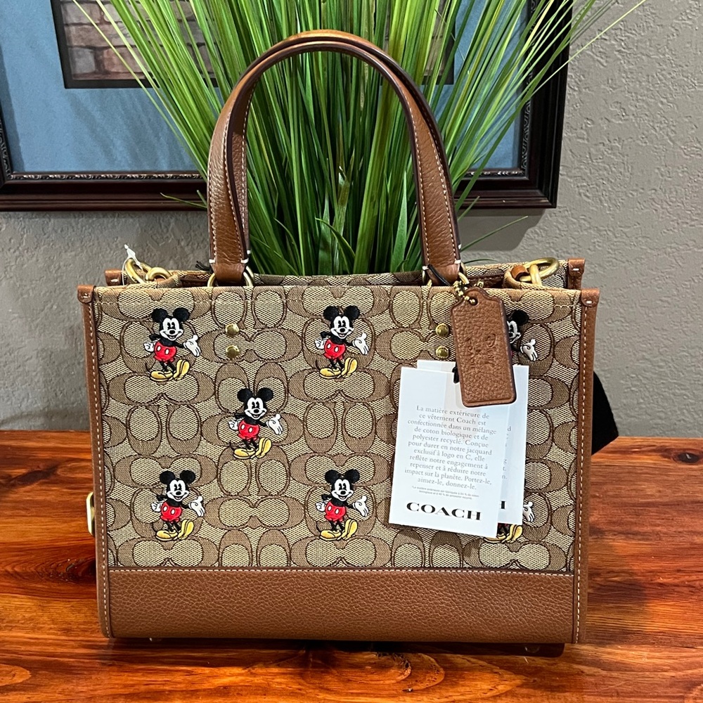 SOLD *****Coach Disney X Mickey Mouse Tote